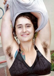 Gals with fur covered, unshaven armpits U to Z