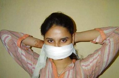 Scarf Gag and Blindfolding Fetishes