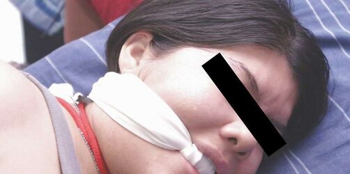 Scarf Gag and Blindfolding Fetishes