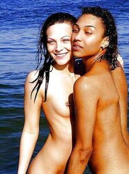 Lezzy Paramours On A Sunny Beach