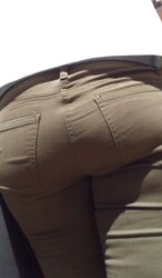 Spanish teenager elastic bum