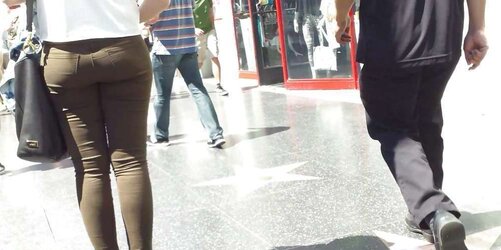 Spanish teenager elastic bum