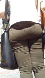 Spanish teenager elastic bum
