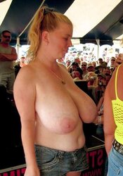 Gigantic Mature Fun Bags - Hefty Mummy Jugs