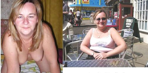 Real UK Wives Expsed Clad And Bare Vol