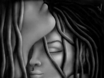 Ebony Art for Dark-Hued--Widow