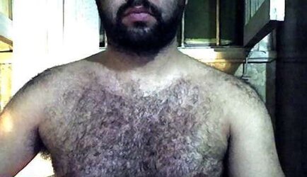 Magnificent unshaved pecs