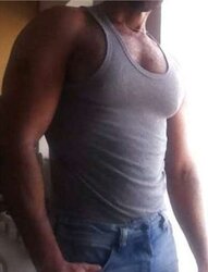 Magnificent unshaved pecs