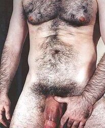 Magnificent unshaved pecs