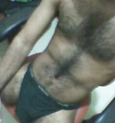 Magnificent unshaved pecs