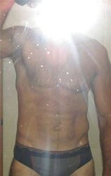 Magnificent unshaved pecs