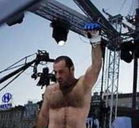 Magnificent unshaved pecs