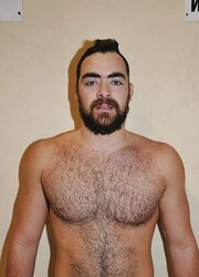 Magnificent unshaved pecs