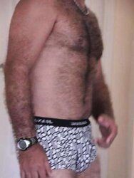 Magnificent unshaved pecs
