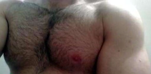 Magnificent unshaved pecs