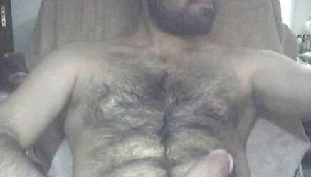 Magnificent unshaved pecs