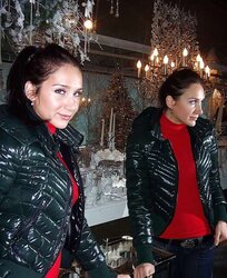 Fetish glistening covers and jackets