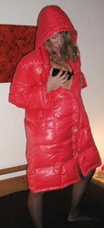 Fetish glistening covers and jackets
