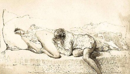 Drawn Ero and Porn Art 16 - Mihaly Zichy