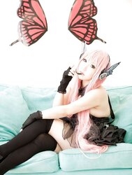 Japanese Cosplay Sweeties-Saku (Vocaloid) (two)