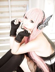 Japanese Cosplay Sweeties-Saku (Vocaloid) (two)