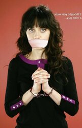 Zooey Deschanel fakes