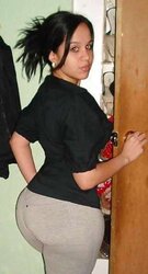 Ginormous bum, meaty ass, large donk