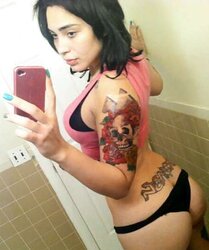 Tatted flesh stunners!