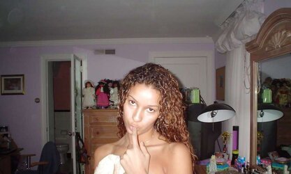 Nice teenager with a utter thicket!