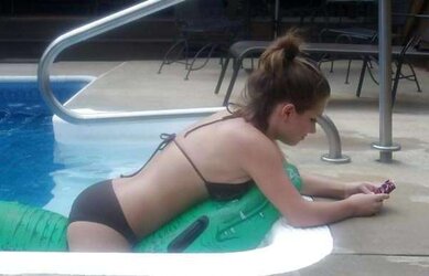 Beauty in a bathing suit! bare images and undies!