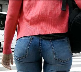 Argentinas spied on the street .. donk, fun bags cameltoe