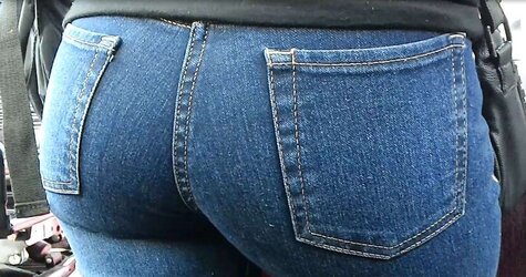 Argentinas spied on the street .. donk, fun bags cameltoe