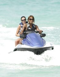 Serena Williams bathing suit candids with mates in Miami