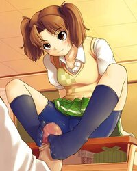 Female Dom Footjob Anime IIII - Hentai Filth
