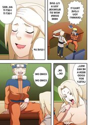 Tsunade and Naruto doujin