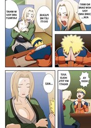 Tsunade and Naruto doujin