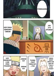 Tsunade and Naruto doujin