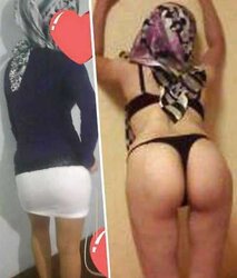Booty fuckhole- hijab niqab jilbab arab turbanli tudung paki mall