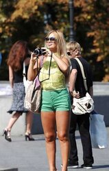 Fotze frisst Hosepipe - cameltoe