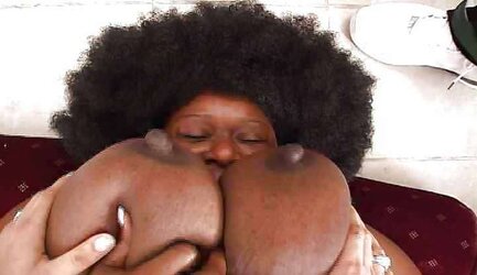 Chocolate Grown Dudes Boobs