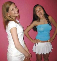 Les jeunes salopes ( jupette , kilt )
