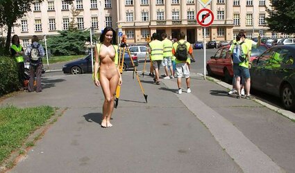 Public nakedness damsels