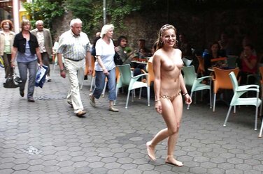 Public nakedness damsels