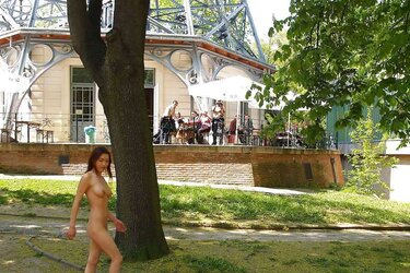 Public nakedness damsels