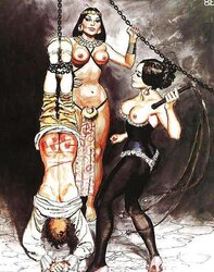 Cartoon female dom