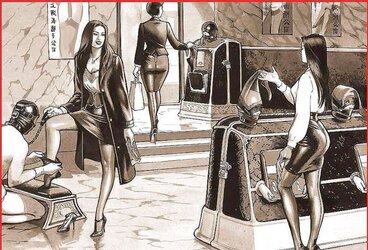 Cartoon female dom