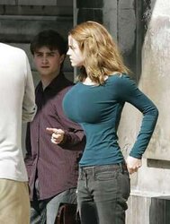 Emma Watson with Fat Knockers