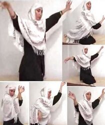 Dancing- hijab niqab jilbab arab turbanli tudung paki mallu