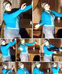 Dancing- hijab niqab jilbab arab turbanli tudung paki mallu