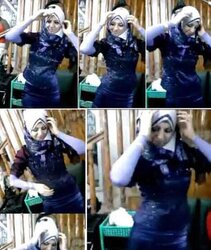 Dancing- hijab niqab jilbab arab turbanli tudung paki mallu